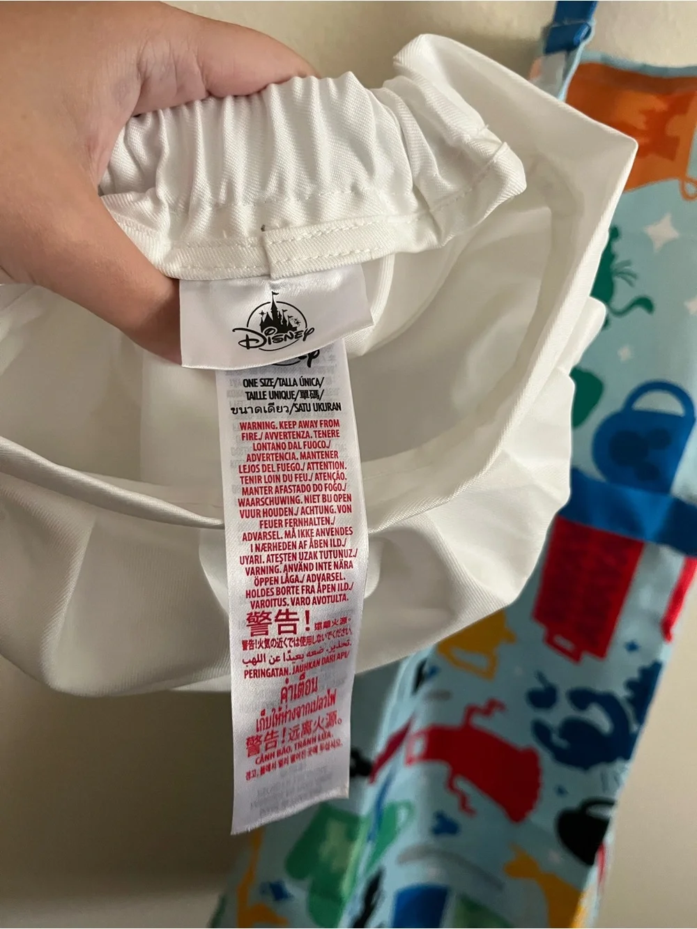 Kids Disney Apron and Mickey Chef Hat